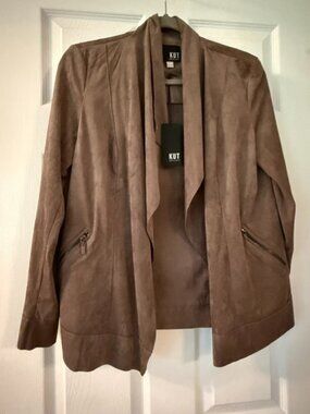 Kut from the Kloth Faux Suede Jacket - Small - NWT